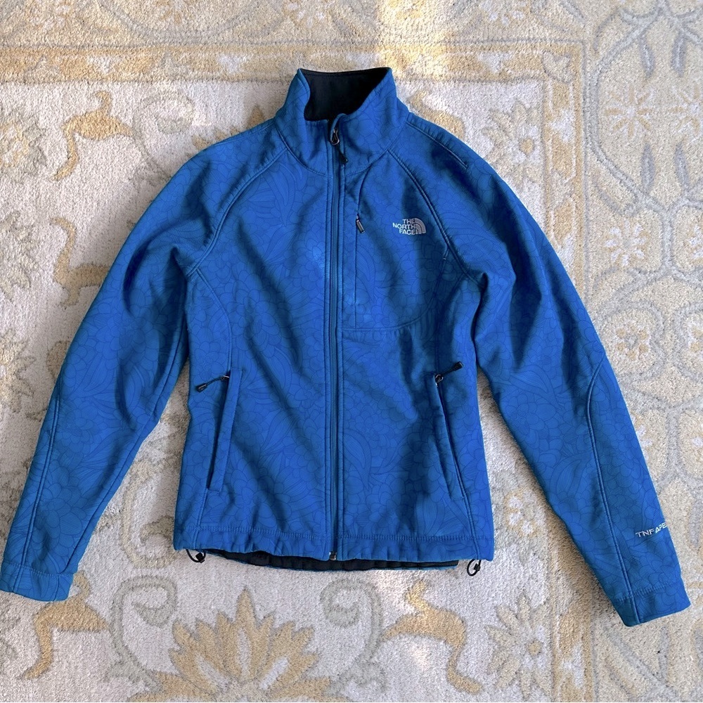 The North Face Blue Full-Zip Thermal Jacket